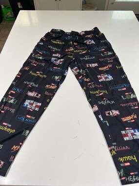 Marvel Studios All Over Print Disney Plus Series Pajama Lounge Pants